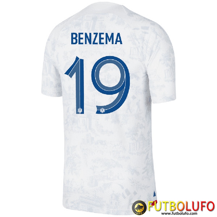 Camiseta Equipo Nacional Francia (BENZEMA #19) 2022/2023 Segunda