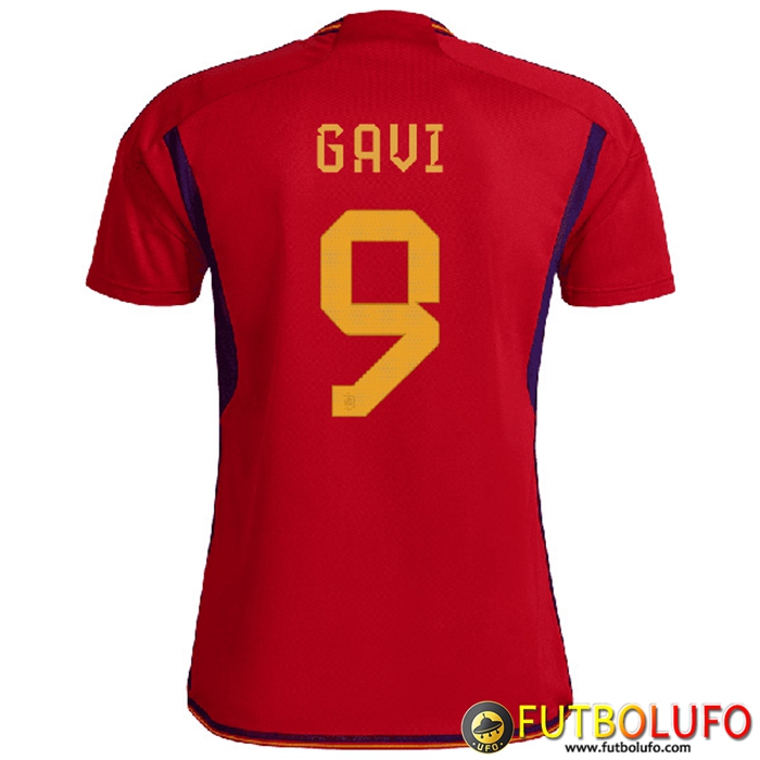 Camiseta Equipo Nacional España (GAVI #9) 2022/2023 Primera