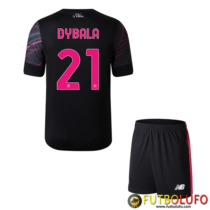 Evan N Dicka AS Roma MA/RO2324/HOME Riyadh/Dybala, Camiseta De