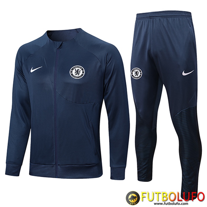 Chandal Equipos De Futbol - Chaqueta FC Chelsea Azul marino 2022/2023