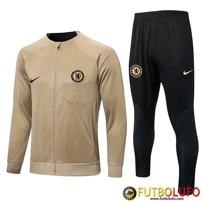 Chandal Equipos De Futbol - Chaqueta FC Chelsea Amarillo 2022/2023