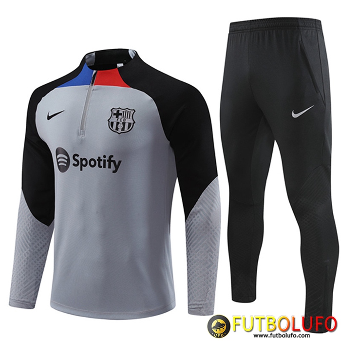 Chandal Equipos De Futbol FC Barcelona Gris 2022/2023