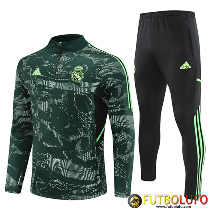 Chandal Equipos De Futbol Real Madrid color camuflaje 2022/2023