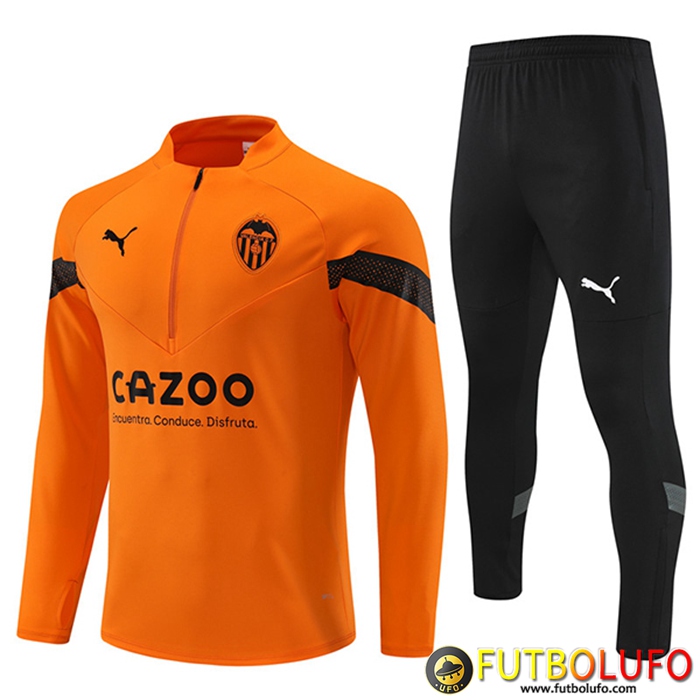 Chandal Equipos De Futbol Valencia Naranja 2022/2023