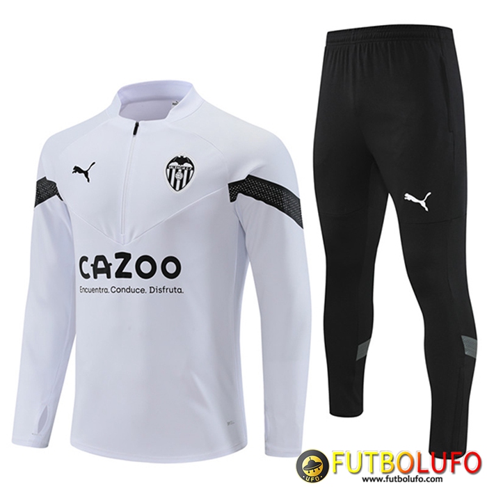 Chandal Equipos De Futbol Valencia Blanco 2022/2023