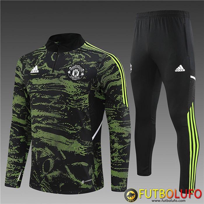 Chandal Equipos De Futbol Manchester United Enfant color camuflaje 2022/2023