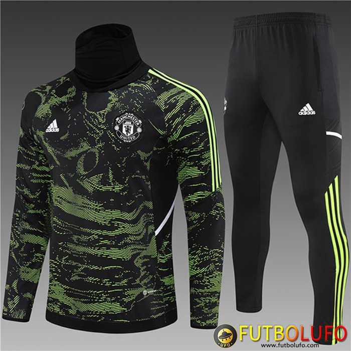 Chandal Equipos De Futbol Manchester United Enfant Gris Oscuro 2022/2023