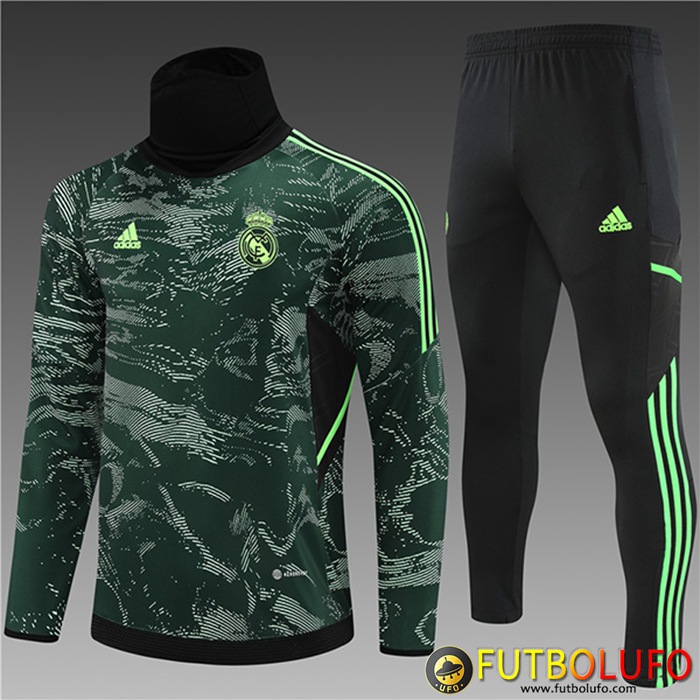 Chandal Equipos De Futbol Real Madrid Enfant color camuflaje 2022/2023