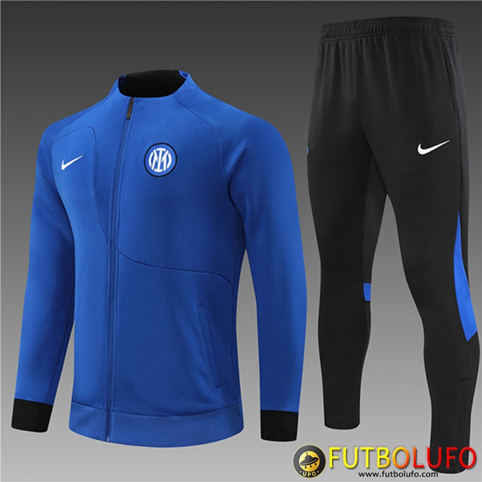 Chandal Equipos De Futbol - Chaqueta Inter Milan Enfant Azul 2022/2023