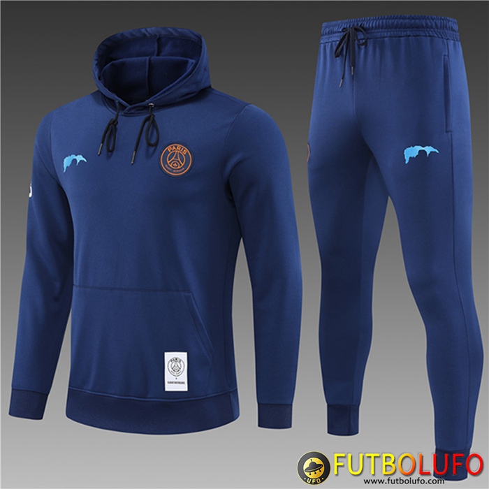 Chaqueta Con Capucha Chandal PSG Enfant Azul marino 2022/2023