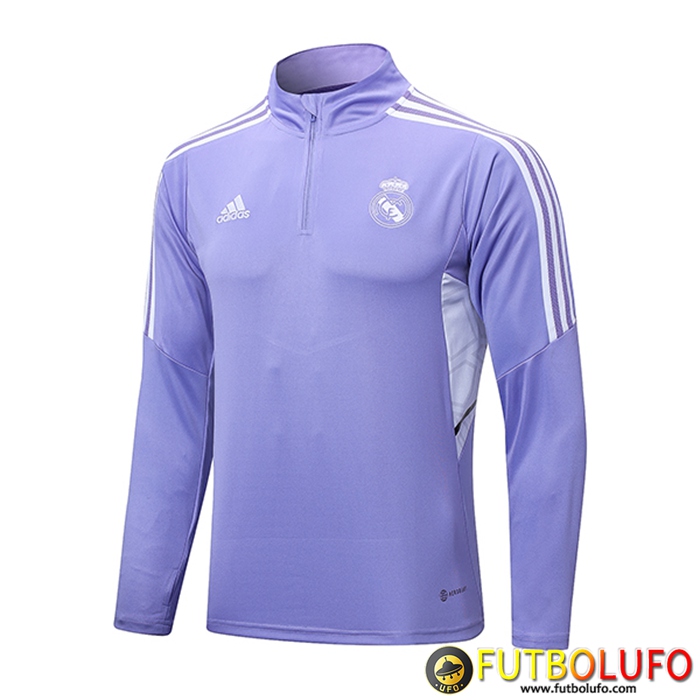 Sudadera De Entrenamiento Real Madrid Violeta 2022/2023