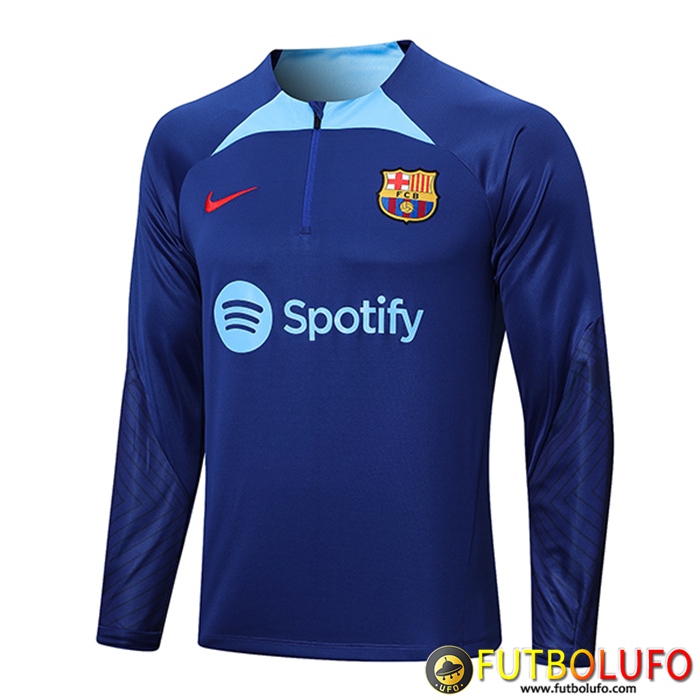 Sudadera De Entrenamiento FC Barcelona Azul 2022/2023