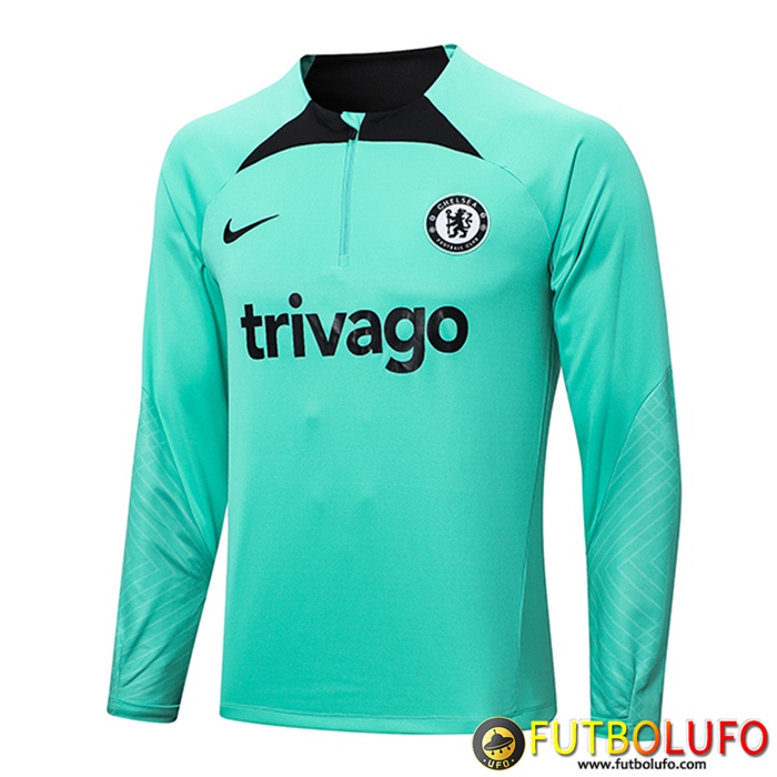 Sudadera De Entrenamiento FC Chelsea Verde 2022/2023