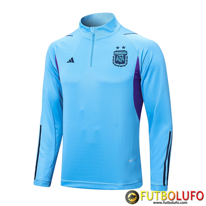 Sudadera De Entrenamiento Argentina Azul Claro 2022/2023