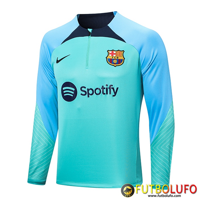 Sudadera De Entrenamiento FC Barcelona Verde 2022/2023
