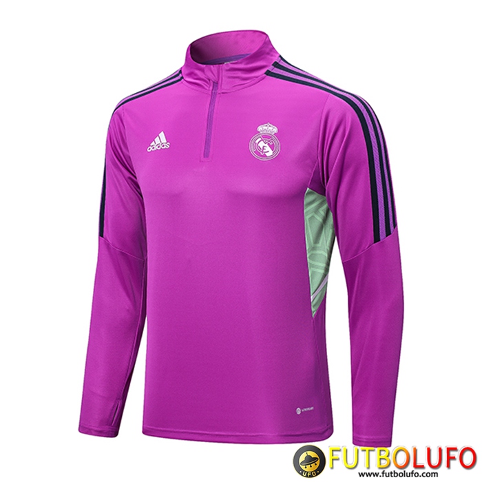 Sudadera De Entrenamiento Real Madrid Violeta 2022/2023