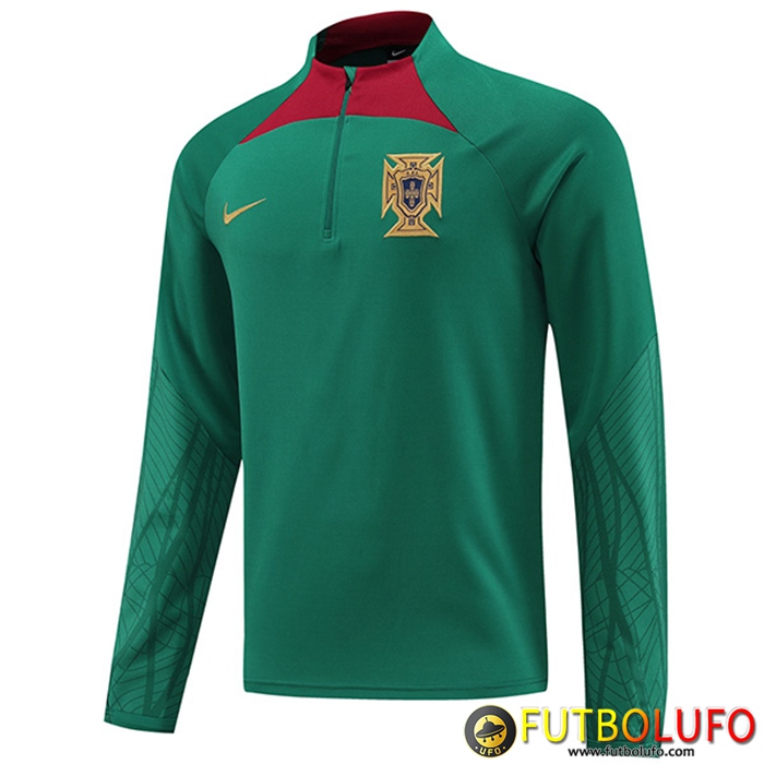 Sudadera De Entrenamiento Portugal Verde 2022/2023