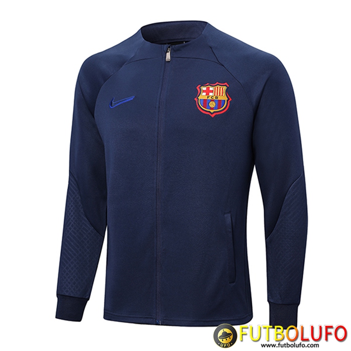 Chaquetas Futbol FC Barcelona Azul marino 2022/2023