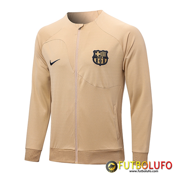 Chaquetas Futbol FC Barcelona Amarillo 2022/2023