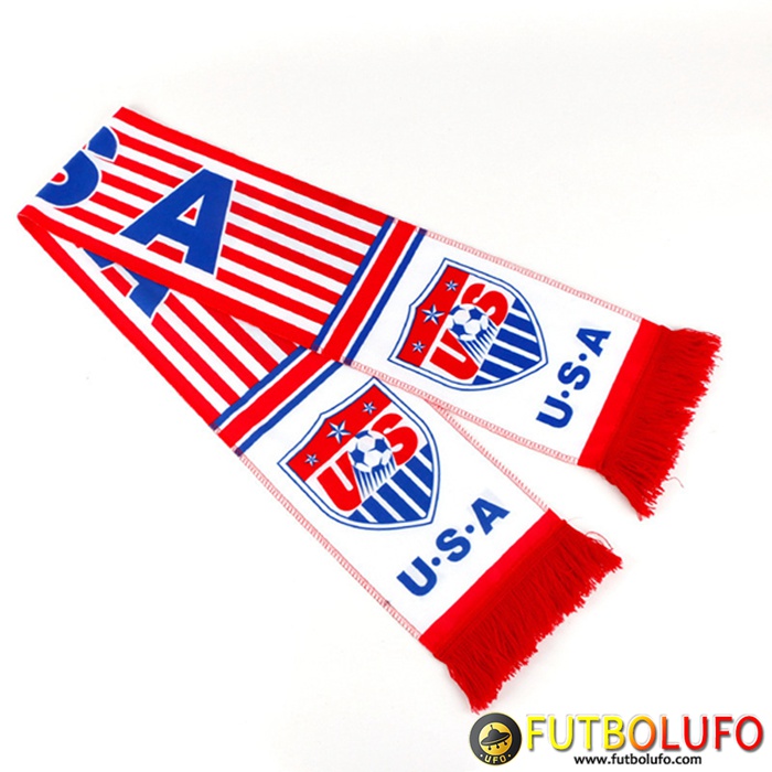 Nueva pañuelos Copa Del Mundo 2022 Estados Unidos Rojo/Blanco/Azul