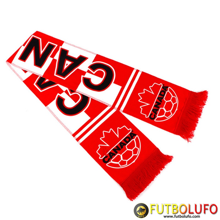Nueva pañuelos Copa Del Mundo 2022 Canada Rojo/Blanco
