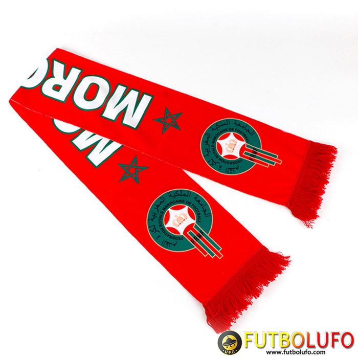 Nueva pañuelos Copa Del Mundo 2022 Marruecos Rojo/Verde