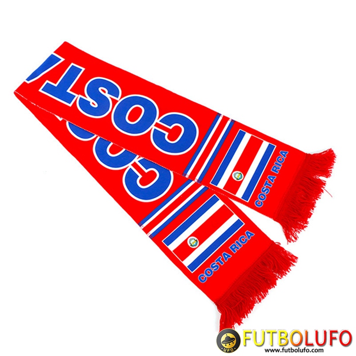 Nueva pañuelos Copa Del Mundo 2022 Costa Rica Rojo/Azul