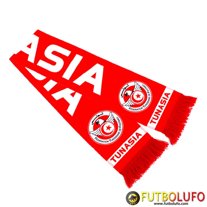 Nueva pañuelos Copa Del Mundo 2022 Túnez Rojo/Blanco