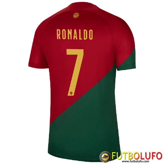 Camisetas De Futbol Portugal (RONALDO #7) Copa Del Mundo 2022 Primera