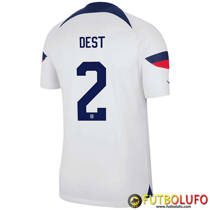 Camisetas De Futbol Estados Unidos (DEST #2) Copa Del Mundo 2022 Primera
