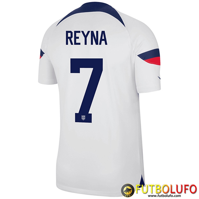 Camisetas De Futbol Estados Unidos (REYNA #7) Copa Del Mundo 2022 Primera