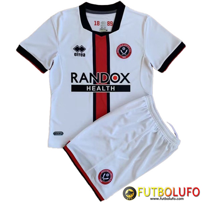 Nueva Camisetas De Futbol Sheffield United Ninos Segunda 2022/2023
