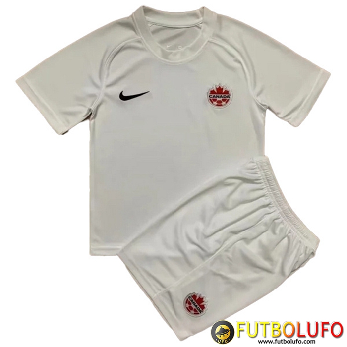 Nueva Camisetas De Futbol Canada Ninos Segunda 2022/2023