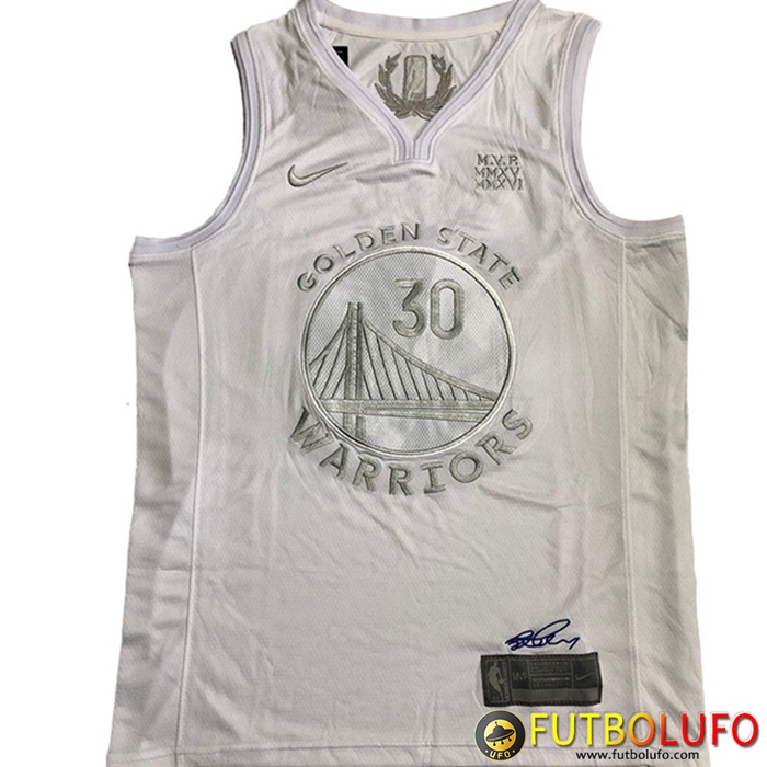 Camisetas Golden State Warriors (CURRY #30) 2022/23 Blanco