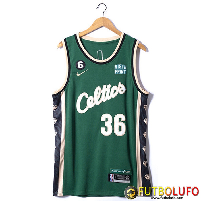 Camisetas Boston Celtics (SMART #36) 2022/23 Verde