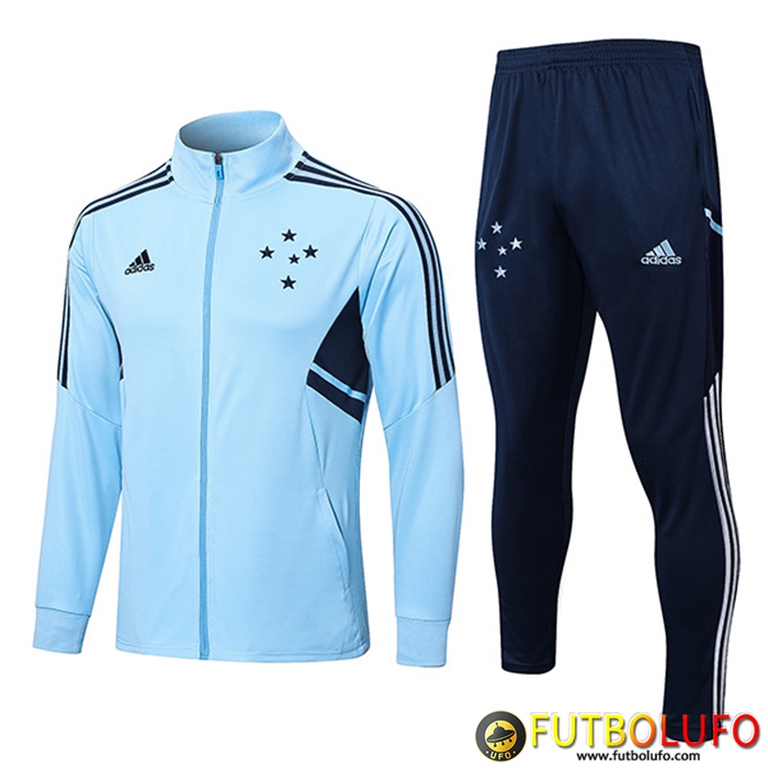 Chandal Equipos De Futbol - Chaqueta Cruzeiro EC Azul Claro 2022/2023