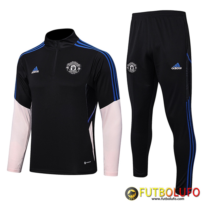 Chandal Equipos De Futbol Manchester United Negro 2022/2023