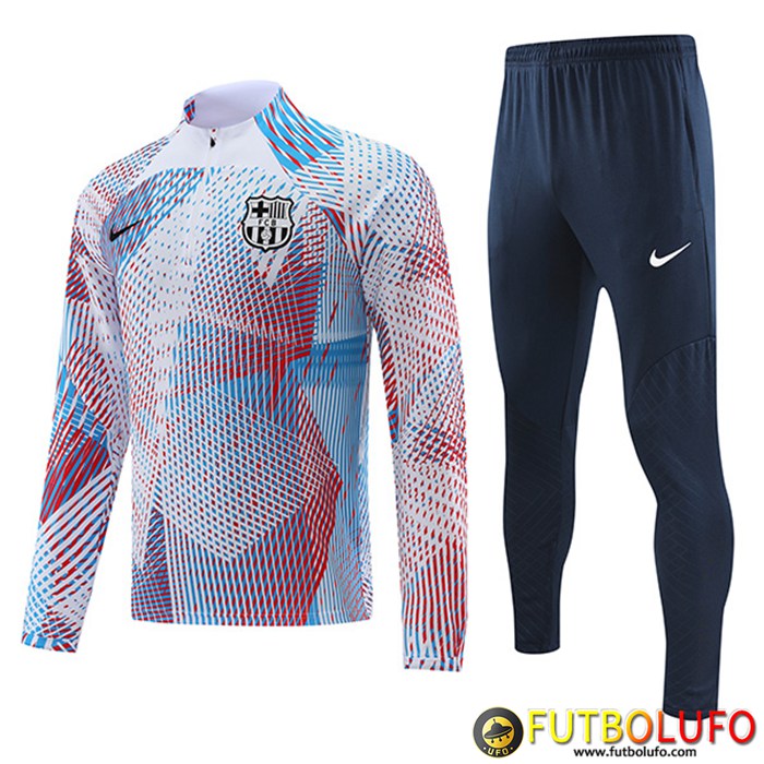 Chandal Equipos De Futbol FC Barcelona Azul/Rojo 2022/2023