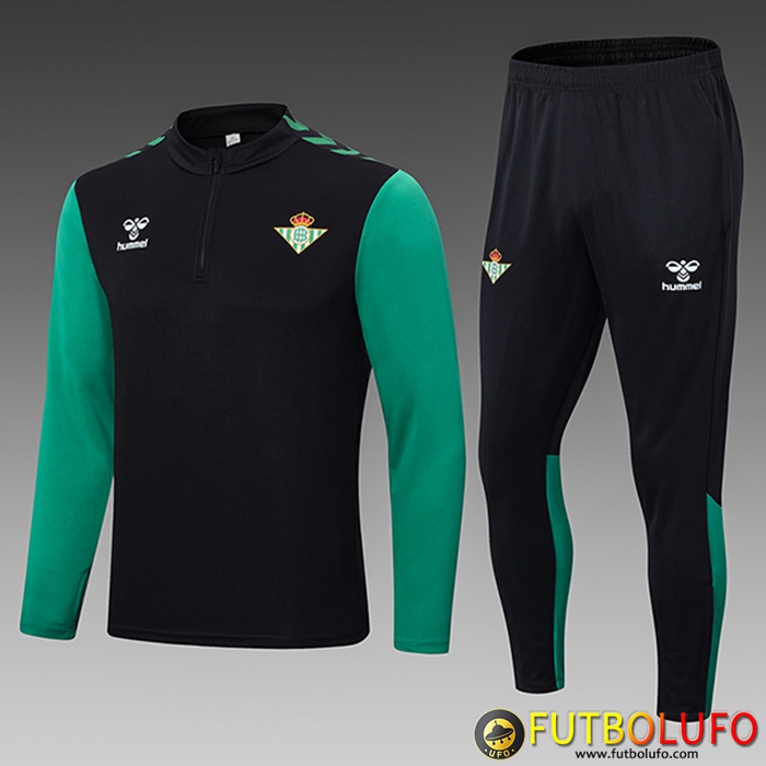 Pantalón Hummel Real Betis entrenamiento negro