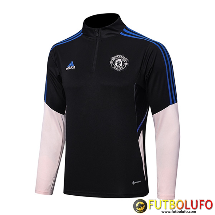 Sudadera De Entrenamiento Manchester United Negro 2022/2023