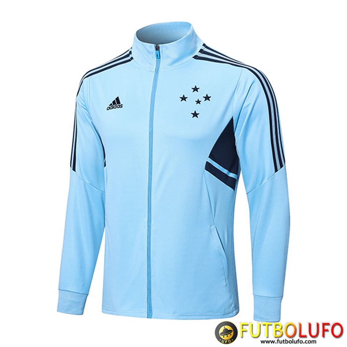 Chaquetas Futbol Cruzeiro EC Azul Claro 2022/2023