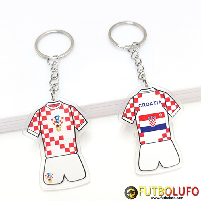 Nueva Titular de la clave Copa Del Mundo 2022 Croacia Blanco/Rojo