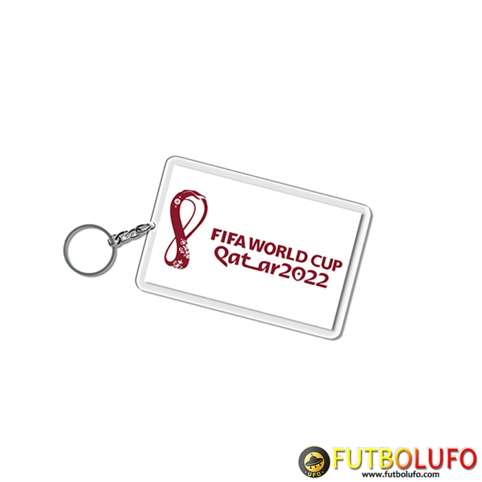 Nueva Titular de la clave Carré Copa Del Mundo 2022 Qatar LOGO Blanco