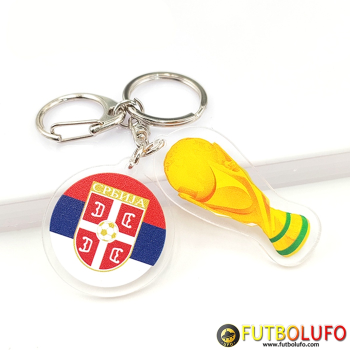 Nueva Titular de la clave Arrondir Copa Del Mundo 2022 + Serbia Rojo/Blanco/Azul