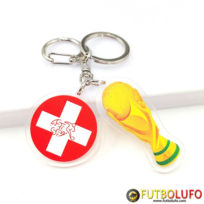 Nueva Titular de la clave Arrondir Copa Del Mundo 2022 + Suiza Rojo/Blanco