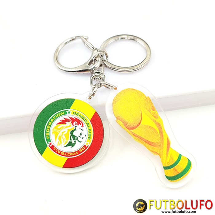 Nueva Titular de la clave Arrondir Copa Del Mundo 2022 + Senegal Verde/Amarillo/Rojo