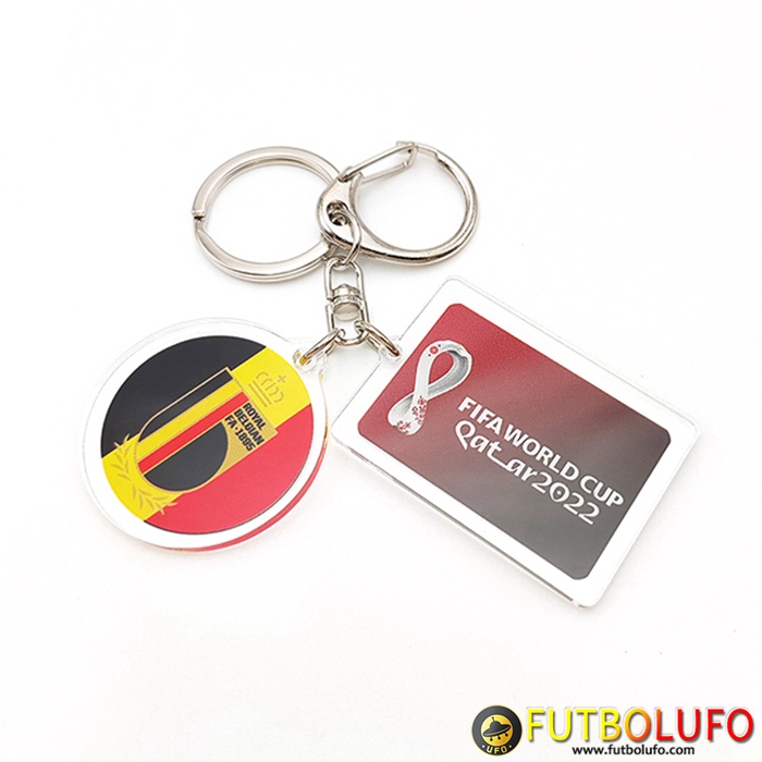 Nouvelle Titular de la clave Copa Del Mundo 2022 Bélgica Negro/Amarillo/Rojo