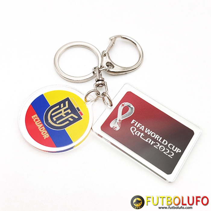 Nouvelle Titular de la clave Copa Del Mundo 2022 Ecuador Amarillo/Azul/Rojo