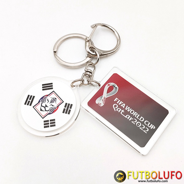 Nouvelle Titular de la clave Copa Del Mundo 2022 Corea Blanco