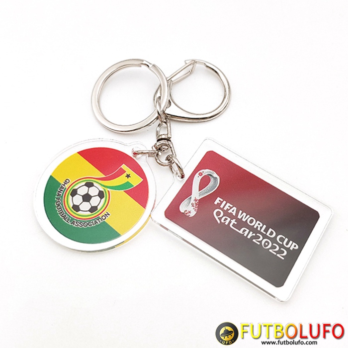 Nouvelle Titular de la clave Copa Del Mundo 2022 Ghana Rojo/Amarillo/Verde